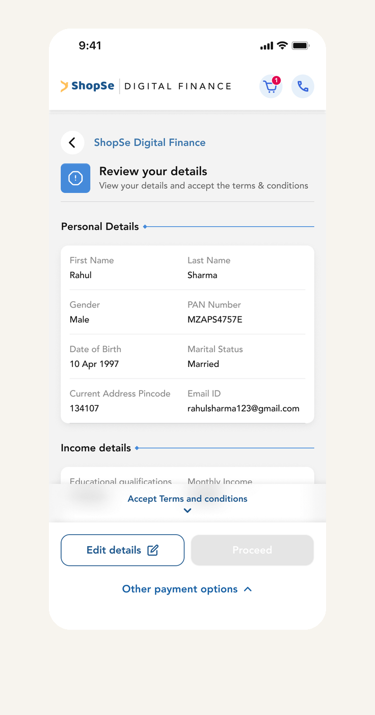 Review details checkpoint